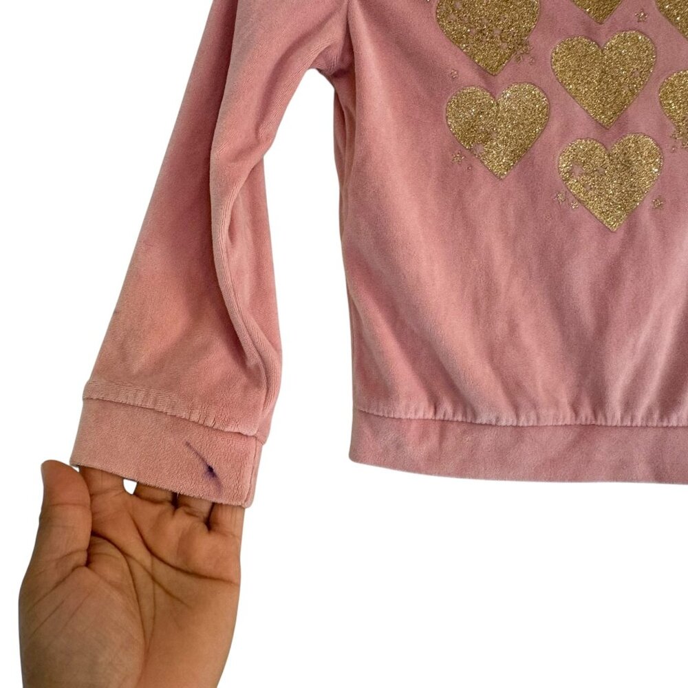 Epic Threads Little Girls Heart Long Sleeve Sweater Size 6 - Picture 4 of 8